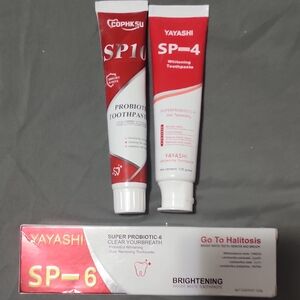 Yayashi Whitening Toothpaste Set